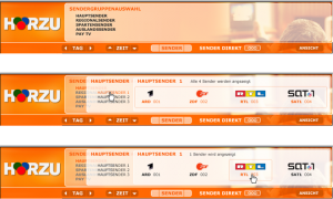 Relaunch Hörzu Online - Electronic Program Guide Controler