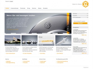 Web Assessment Konzept Informationsarchitektur Relaunch KTR Kupplungstechnik GmbH ktr.com